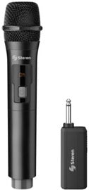STEREN MICROFONO INALAMBRICO Y RECEPTOR CON BATERIA RECARGABLE MIC-285R